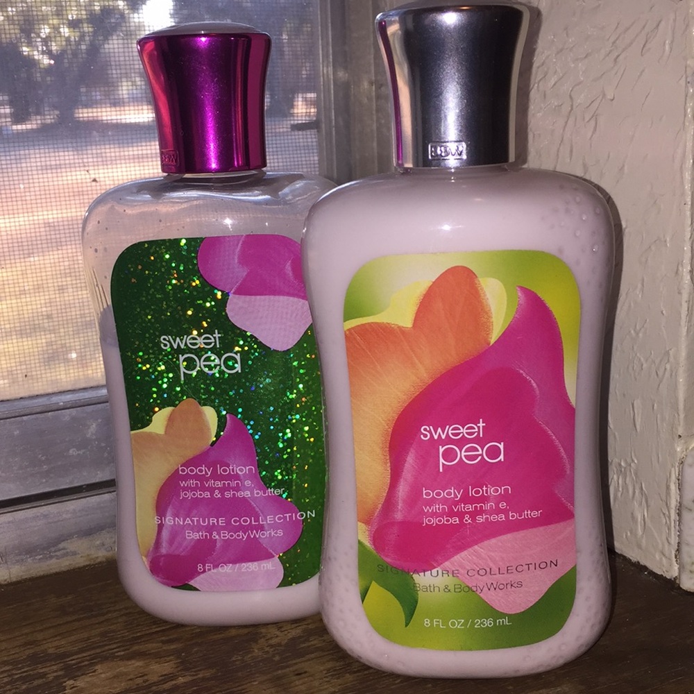 Bath & Body Works Sweet Pea Body Lotions
